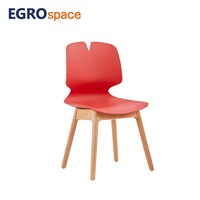Chaise d'invité empilable EGROspace pour salle de réunion, salle de conférence, formation, salle de conseil et bureau
