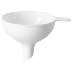 Yimijia Plastic Funnel White Pet Material For Kitchen Cosmetic Dispensing Oil <b>Bottle</b> Use - Product Image 5