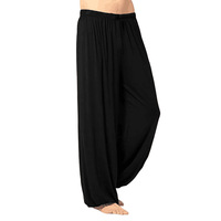 Pantalon de Yoga de haute qualité décontracté couleur unie Bloomers pantalon de survêtement Baggy avec des vêtements de danse amples à la mode pour une utilisation en salle de sport