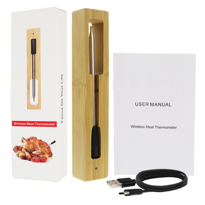 Termómetro Inalámbrico para Cocina con Monitoreo Remoto de 16 pies, Termómetro Digital para Carne para Asar a la Parrilla y Asador Giratorio - Product Image 2
