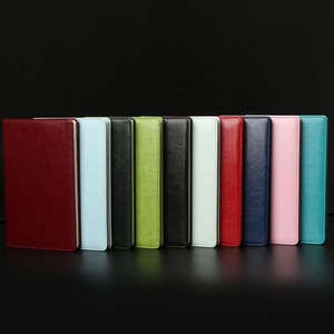 <span class=keywords><strong>Agenda</strong></span> de Cuero PU Estilo Japonés y Coreano, Tamaño A5, Creativa, para la Escuela, Oficina, Negocios, Diario, Personalizable, Regalo, Papelería, Tapa Dura - Product Image 1
