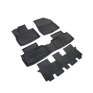 Tapis de sol de voiture imperméable en PVC de haute qualité, couverture de tapis d'entraînement pour Hyundai Sonata, 4 pièces