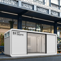 Toilettes portables durables en acier inoxydable, équipement sanitaire commercial extérieur pour ateliers, appartements, hôpitaux (Asie)