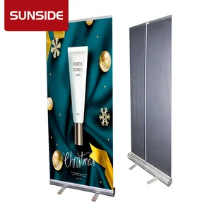 Gulung Ke Display Stand 100X200 Cm Lebar Dasar Roll Up Banner