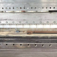 GE(XY)2819 Professionelle Computergesteuerte Hochleistungs-Motorgetriebe-Lager Doppelnadel Raschel Kettenwirkmaschine CE