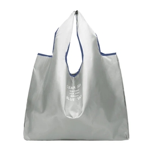 Customizable Logo Large Capacity Nylon Folding Advertising Shopping Bag Promotional Tote Bags Promotions, Business, Office <b>Gifts</b> - Product Image 4