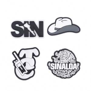 Accesorios de Decoración de Anime para Zapatos Clog, Disponibles en 2024, con Diseños de <span class=keywords><strong>Roblox</strong></span>, Chicas, One Piece, Selena, Equipos de Fútbol - Product Image 2