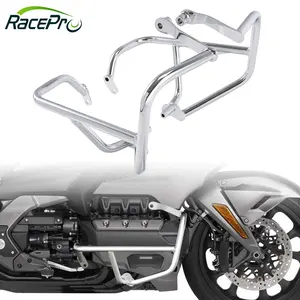 Racepro động cơ xe máy bảo vệ đường cao tốc tai nạn thanh phù hợp cho Honda Goldwing gl1800 Bagger 2018-2023