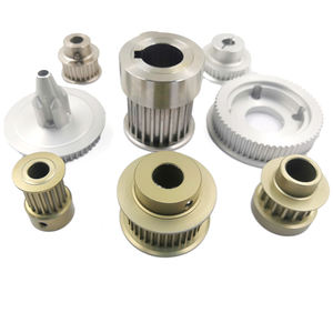 Polea y correa dentada directa de fábrica HTD 3M 5M 8M 14M GT2 GT3 correa dentada-poleas síncronas de aluminio personalizadas OEM - Product Image 1