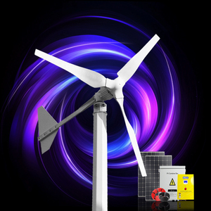 48V-220V Rooftop Horizontal Wind <b>Generator</b> 2KW 3KW 5KW for Home Use Wind Hybrid System RX-5000L Residential Wind Generat - Product Image 3