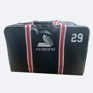 Meilleur sac d'équipement de Hockey sur glace personnalisé, sac de transport de voyage pour entraîneur/joueur/gardien de but
