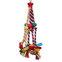 Interactivité Mouvement Jouets pour animaux de compagnie Accessoires pour cages à oiseaux, y compris pont suspendu pour balançoire Perroquets décoratifs pour oiseaux transfrontaliers