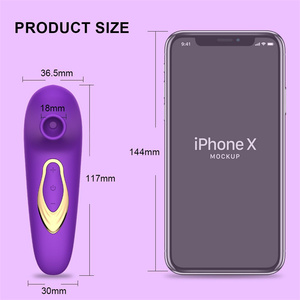 هزاز صغير لطيف مصاصة البظر هزاز juguales Sexuales الحلمة G Spot مص البظر المحفز المثير الأنثوي - Product Image 4