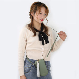 Custom <strong>Handphone</strong> Cell Phone <strong>Bags</strong> Pu Leather Women Mobile Phone <strong>Bags</strong> Shoulder Crossbody Clutch Phone <strong>Bag</strong> Ladies With Strap - Product Image 6