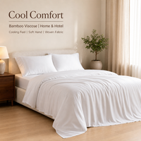 Parure de draps rafraîchissants 100 % bambou avec tissage satiné 300 fils/cm², taie d'oreiller et drap 400 fils/cm² taille Queen, draps de lit en bambou