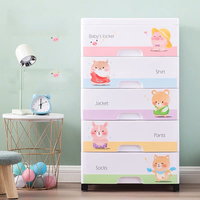 Armoire de rangement pour vêtements de bébé de haute qualité, armoire de rangement en plastique, placard à vêtements