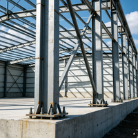 Atelier modulaire extensible en acier, structure métallique évolutive pour répondre aux besoins de production d'entreprises en croissance