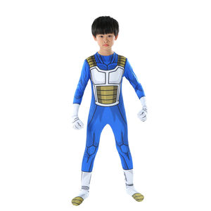 Hot Anime Super Saiyan Garçons Combinaison Halloween Végéta Cosplay <span class=keywords><strong>Costume</strong></span> TV & Film Son Goku Combinaison pour Enfants - Product Image 3