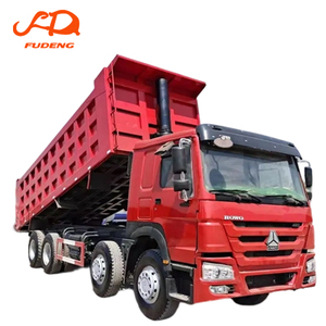 Camion benne d'occasion HOWO 6X4 8X4, camion benne robuste pour le <span class=keywords><strong>transport</strong></span> de minerai et de scories en exploitation minière en ciel ouvert - Product Image 1