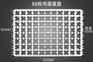 Plateau à œufs de volaille, plateaux à œufs de caille, plateaux à œufs de poule, accessoires pour incubateur, panier en plastique de haute qualité – Vente chaude - Product Image 2
