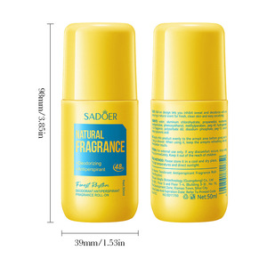 SADOER Déodorant Anti-transpirant Roll-on pour l'élimination des odeurs corporelles, anti-transpiration rapide, rafraîchissant, parfum naturel longue durée - Product Image 5