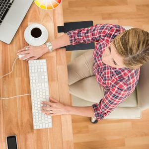 Da Mềm Ergonomics Có Thể Gập Lại Bàn Phím Ngăn Kéo Máy Tính Khuỷu Tay Cánh Tay Hỗ Trợ Cổ Tay Còn Lại Kệ Cho Bàn Mở rộng Khay Kẹp - Product Image 5