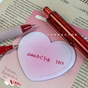 Juego de Bolígrafos de Gel Rojos de Secado Rápido, Doble Punta, Resaltador y Artículos Esenciales para el Regreso a Clases, Bolígrafo Corrector para Estudiantes y Profesores - Product Image 4