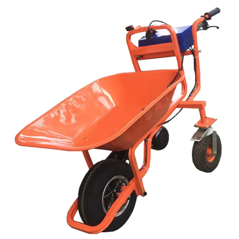 Carrello da carico elettrico del triciclo del carrello del motore elettrico del contenitore di carico di logistica del magazzino della piattaforma di 3 ruote