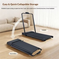Tapis de marche pliable électrique portable avec amortissement, largeur 42 cm, antidérapant, capacité de charge 120 kg, pour usage domestique