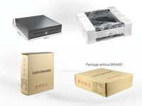 Caja Registradora Kinghe 405A 5B5C, 5 Compartimentos para Billetes, 5 para Monedas, Metálica, Pequeña, para Supermercados y Negocios Minoristas