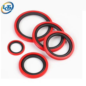 Polyuréthane <span class=keywords><strong>Gley</strong></span> Ring Cylindre Piston Trou Bidirectionnel Rouge Polyuréthane <span class=keywords><strong>Gley</strong></span> Ring Cylindre hydraulique Joint d'huile Piston Joint d'étanchéité - Product Image 1