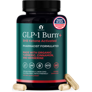 Integratore GLP-1 <span class=keywords><strong>per</strong></span> la perdita di peso <span class=keywords><strong>per</strong></span> donne e uomini - Brucia grassi e favorisce la salute metabolica con chetoni BHB, berberina, curcuma, cannella - Product Image 1