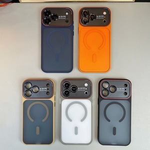 เคสโทรศัพท์มือถือระบบแม่เหล็กสีด้านของแท้สำหรับ iPhone 17 Air 16 15 14 PRO MAX Ai มีปุ่มแปลงกรอบกันกระแทก - Product Image 6