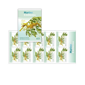 Timbres-<span class=keywords><strong>poste</strong></span> vintage australiens rares de Noël 2021 avec motifs de pain d'épices, 65 autocollants de livre de timbres-<span class=keywords><strong>poste</strong></span> australiens pour bureau - Product Image 6