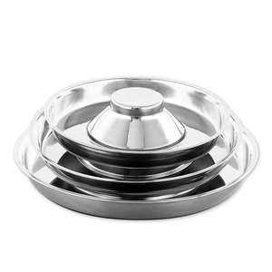 Kangdarpet Sustainable <b>Stainless</b> <b>Steel</b> Pet <b>Bowl</b> - Eco-Friendly Slow Feeder <b>Bowl</b> for Cats & Small Animals | Anti-Bloat, Dual-Use - Product Image 1