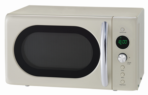 Horno Microondas de Encimera de Acero Inoxidable de 20L con Control Mecánico de Alta Calidad para Electrodomésticos de Cocina, con Bloqueo Infantil, Fácil de Usar - Product Image 3