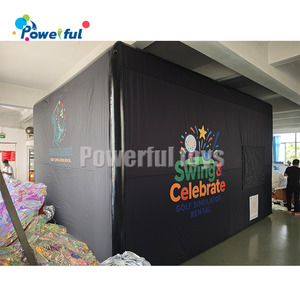 Tente gonflable hermétique de pratique de simulateur de <span class=keywords><strong>golf</strong></span> de PVC de <span class=keywords><strong>sport</strong></span> de location d'événement extérieur populaire avec le tissu d'écran - Product Image 6