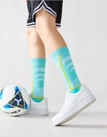 Chaussettes de basketball professionnelles Elite Crew pour hommes, tricotées, avec revers, semelle en tissu éponge, absorbantes, respirantes, antidérapantes, en coton pour l'automne