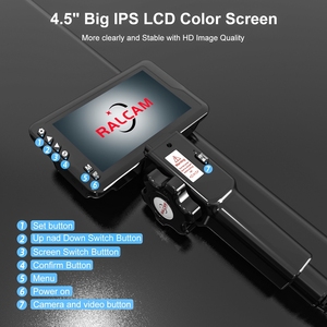 Caméra Best-seller Endoscope de tuyau de salle de bain Inspection de pipeline de toilette - Product Image 5