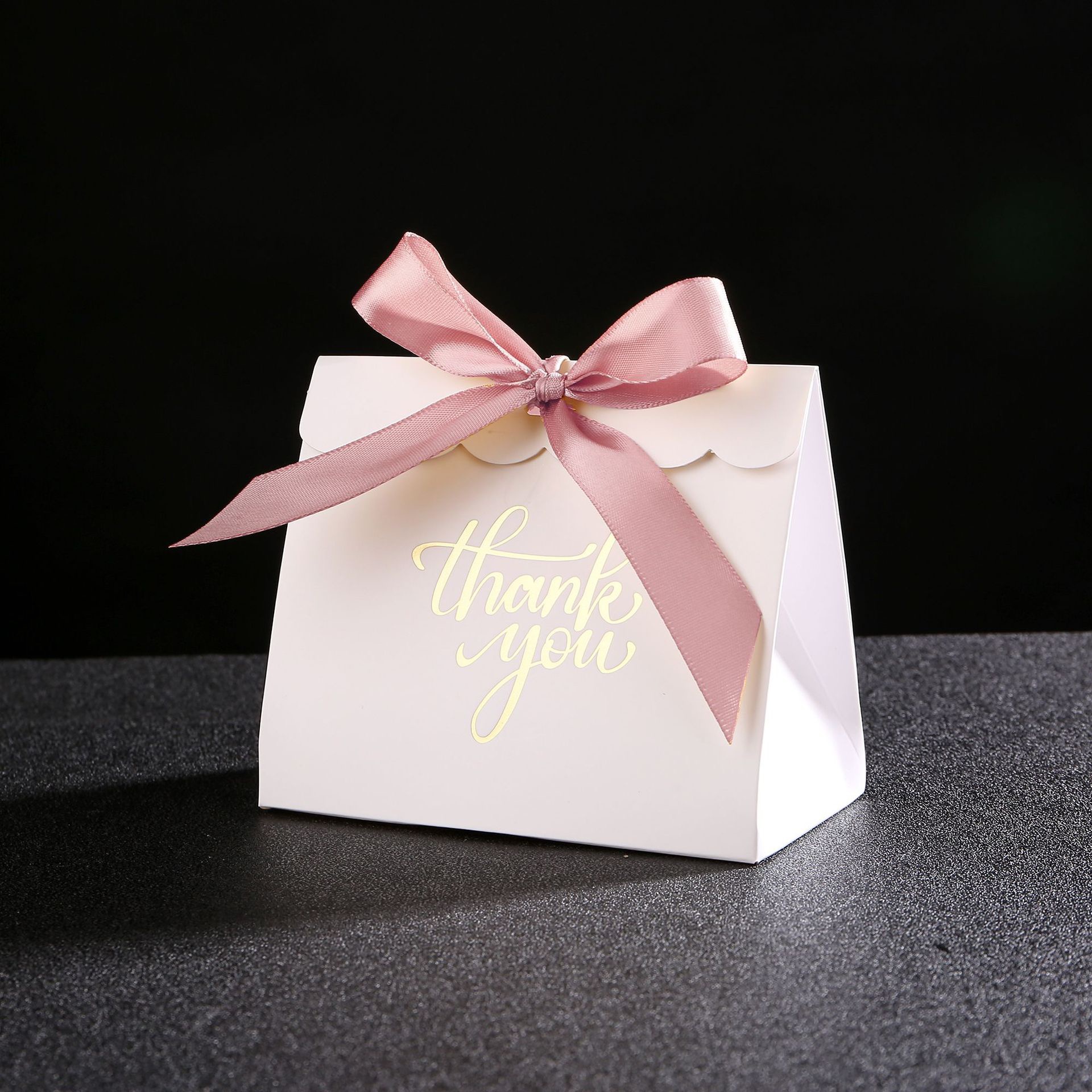 White+ pink ribbon