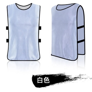 2024 kustom 100% poliester rompi sepak bola bib latihan sepak bola sejuk Pinnies olahraga untuk latihan - Product Image 3