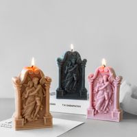 J10-335 nouveau arc ange amour messager aromathérapie bougie silicone moule bricolage plâtre goutte à goutte ornements décoratifs menuiserie