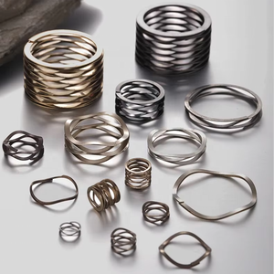 VOLCRIX Custom Manufacturer High Precision Stainless Steel Compression <strong>Wave</strong> <strong>Springs</strong> - Product Image 1