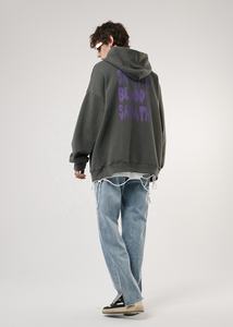 Felpa con cappuccio BLACK <span class=keywords><strong>SABBATH</strong></span> Logo personalizzato di alta qualità 3d Puff Screen Print felpe con cappuccio Unisex oversize pesanti da uomo - Product Image 6