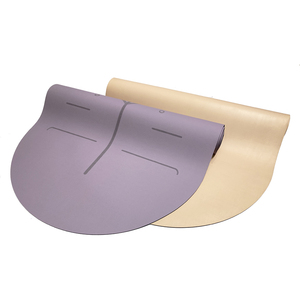 Toptan GreenLeader Kaymaz Kavisli Şekilli Benzersiz Oval Yuvarlak Köşeli Mantar Malzemeli <span class=keywords><strong>Yoga</strong></span> <span class=keywords><strong>Mat</strong></span>ı - Product Image 1