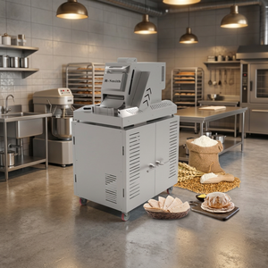 Máquina Automática para Hacer Roti RSM-500, Máquina Comercial para Hacer Roti, Máquina Semiautomática para Hacer Chapati, Máquina para Hacer Roti de Acero Inoxidable - Product Image 3