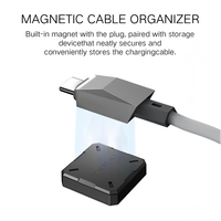 Cable de Carga Magnético Enrollado de 100W USB-C para Tesla Model 3/Y/S/X y Cybertruck