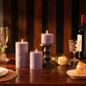 Bougie en cire de soja parfumée au soja biologique de marque privée personnalisée dans un bocal en verre - Product Image 2