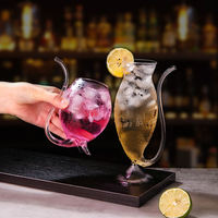 Verre à cocktail Highball transparent avec logo, pour boissons mélangées, dégustation artisanale, grande tasse de 500 ml, verre à vin, verre à cocktail