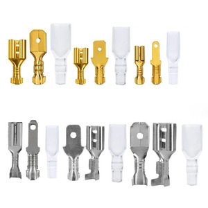 Kit de connecteurs à sertir pour fils électriques de 2,8 mm à 6,3 mm, bornes mâles et femelles en forme de fourche, fabriquées en laiton durable - Product Image 6